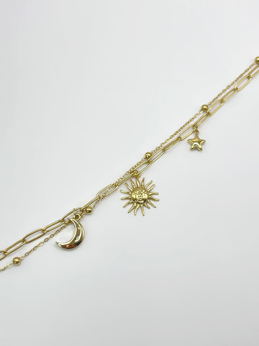 Chaîne de cheville "Luna"